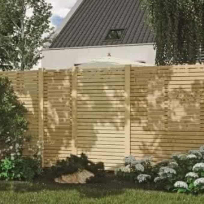 Gartenwelt Riegelsberger Rhombus-Sichtschutzzaun