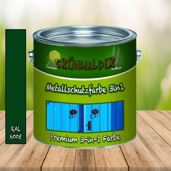 Grünwalder Metallschutzfarbe - Metallschutzlack
