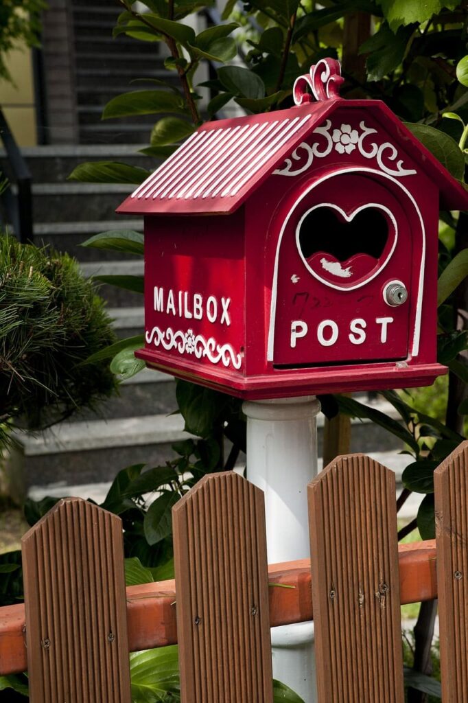 Briefkasten für den Gartenzaun