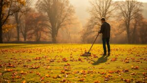 Rasenpflege Herbst
