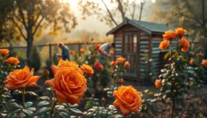 Rosenpflege Herbst